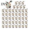 Halloween Candy Bags 48 Pcs Bags, Kids Trick or Treat Goodie Cute Rabbit Food Grade for Nougat Ear Small Plastic Gift Cookie, Snack, Treat,