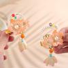 Children's Light-Up Hanfu Hair Clips: Fairy Tassel Floral Bow