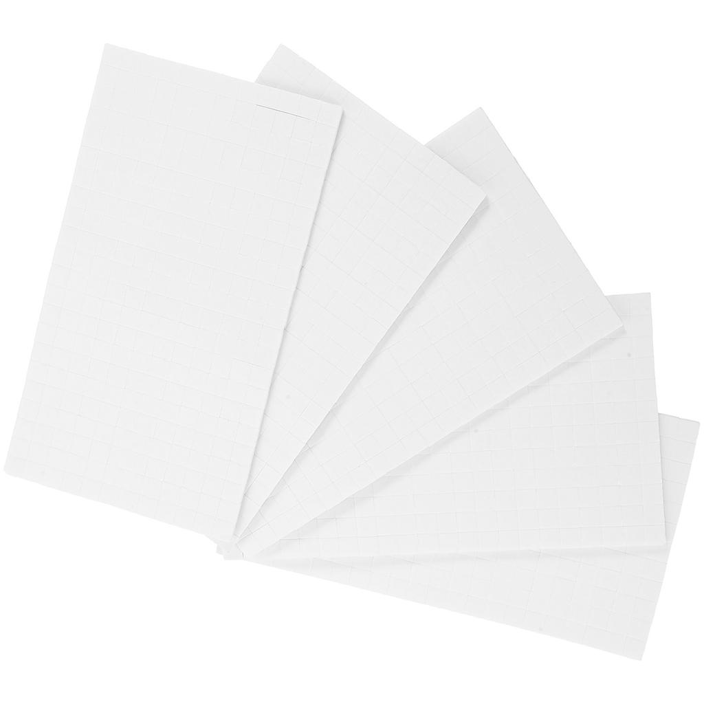 5 Sheets Foam Squares Dual Adhesive Mounts for Crafts Scrapbook DIY Projects Card Making Supplies Craft Foam Adhesive