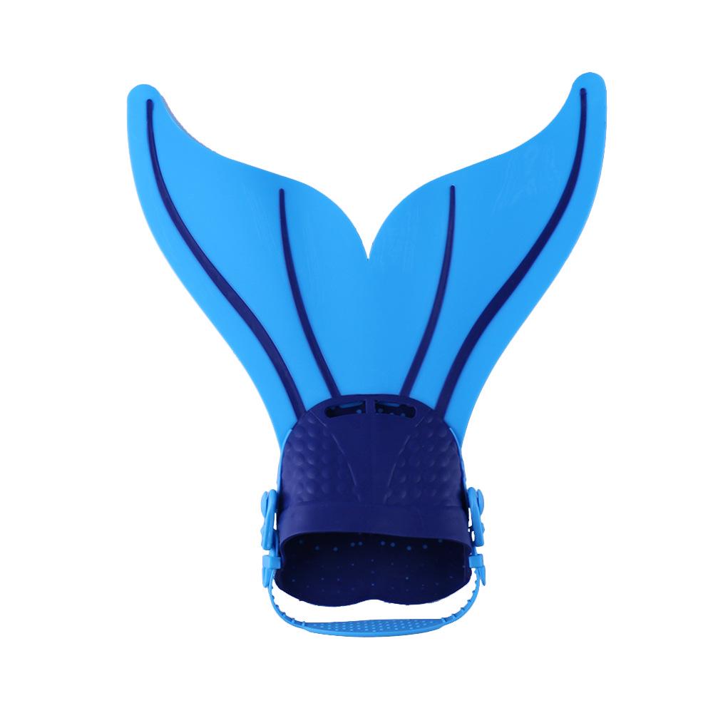 Adult & Kids Mermaid Monofin Swimming Equipment with Single & Double Fins