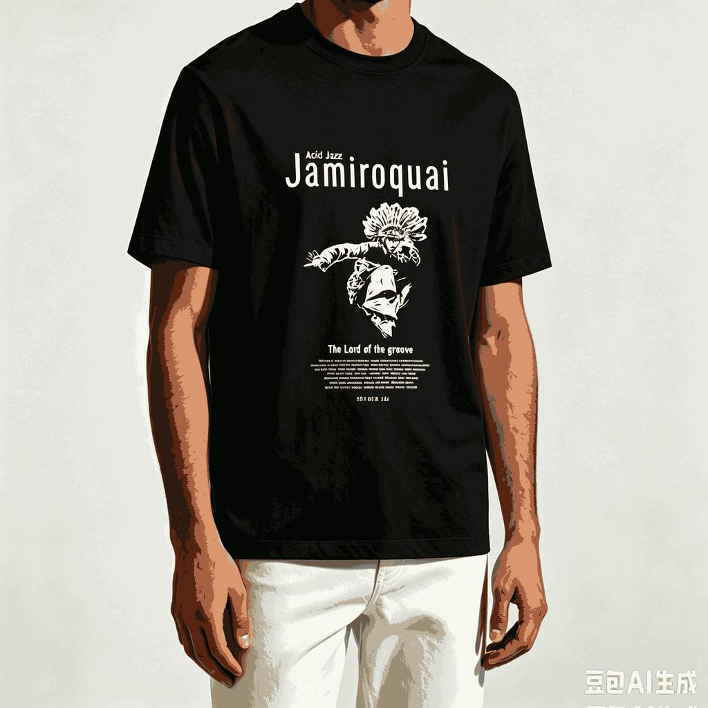 Jamiroquai Maglietta Regalo per Fan Unisex Unisex Harajuku Oversize Unisex Manica Corta Streetwear Alta Qualità Coppie Classica Morbida