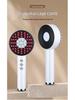 Electric EMS Microcurrent Comb with Red and Blue Light for Cross-border Massage and Liquid Application