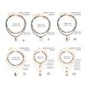 Christmas Beaded Necklace Trendy Pendant Clavicle Chain Trendy Neck Jewelry Gift for Holiday Party Occasion & Daily Wear