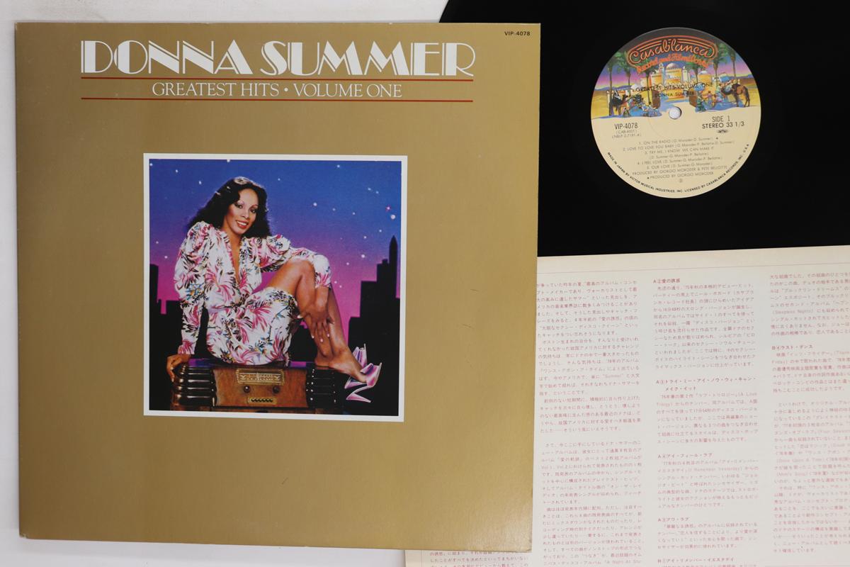 

LP Record DONNA SUMMER Greatest Hits Vol 1 VIP4078 CASABLANCA 1980 Japan SoulFunk Used