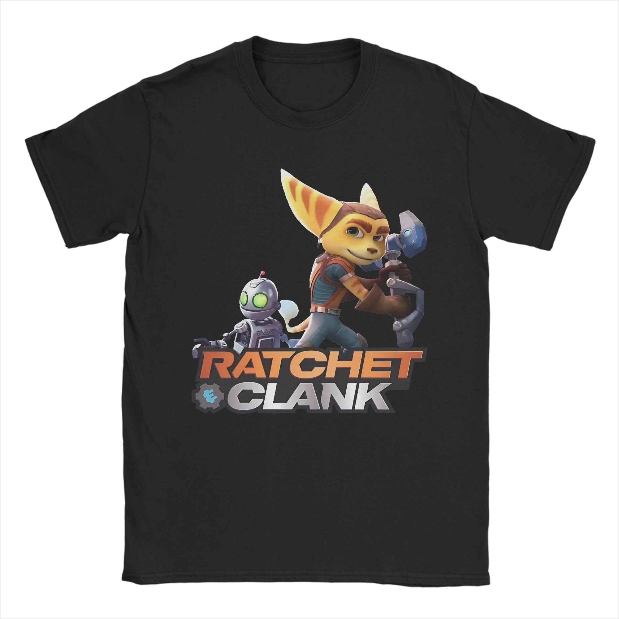 Ratchet And Clank Tee Shirt for Men Women Graphic T Shirts  Cotton Clothing 4XL