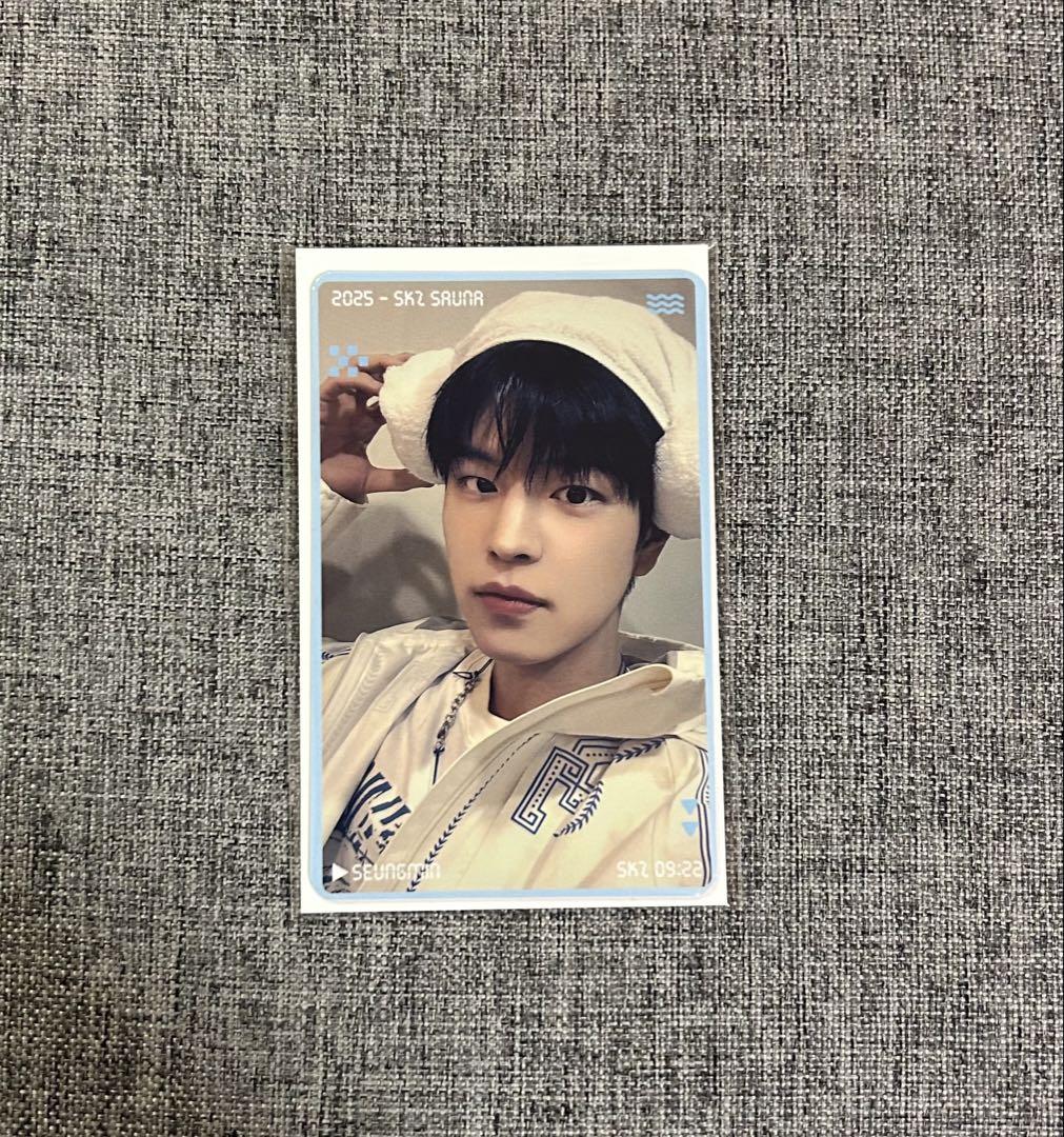 

[USED] Straykids JYP Pop-Up Bonus Trading Card Seungmin