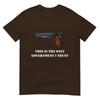 This Is The Only Governunisext I Trust 1911 45 Acp Gun TShirt TShirt