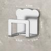 Stainless Steel Sink Drainer Rack Kitchen Sink Sponge Holders Wall Self Adhesive Hook Storage Holder Kitchen Wire Rag Organizer