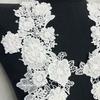 Mesh Embroidery Sew on Patches Handmade DIY Embroidery Cloth Stickers  Evening Gown