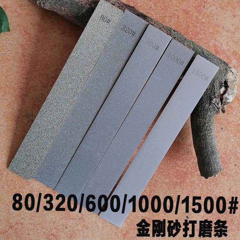 1 Stück - 4 Stück Set Diamantstein Ohne Basis Stange Gebrauchtes Messerschärfer Diamant Schleifstein Schleifstein Schärfstein Stangen