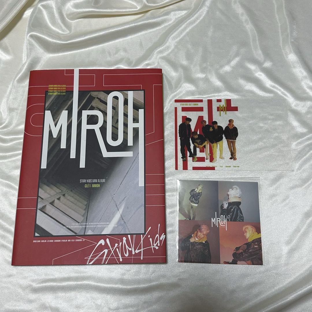 

[Б/В] Stray Kids CLE1:MIROH Лімітоване видання Бонус Включено Внутрішня обкладинка Reno