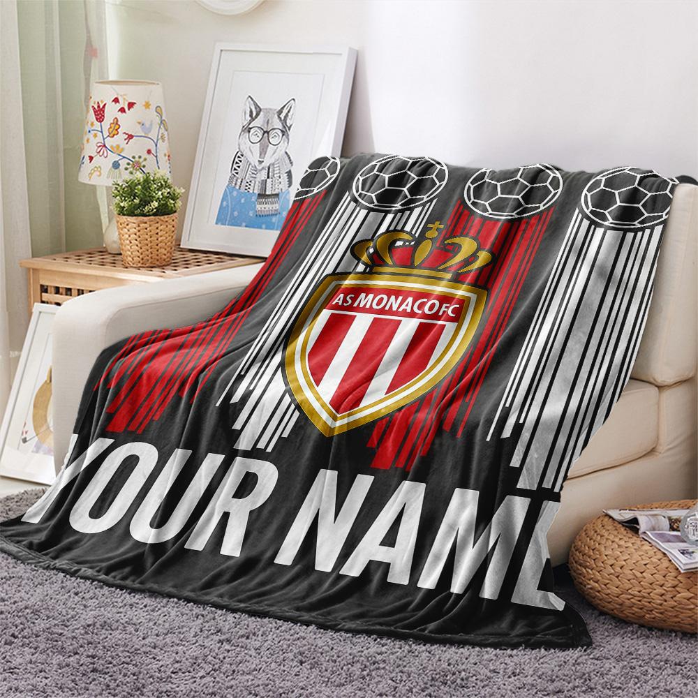 Custom Name AS Monaco Flannel Blanket, High Quality Comfortable for All Seasons, Home Decor, Warmth and Comfort