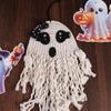 Cute Halloween Hanging Pendant Handmade Hanging Ornament Widely Used Halloween Ghost Patios