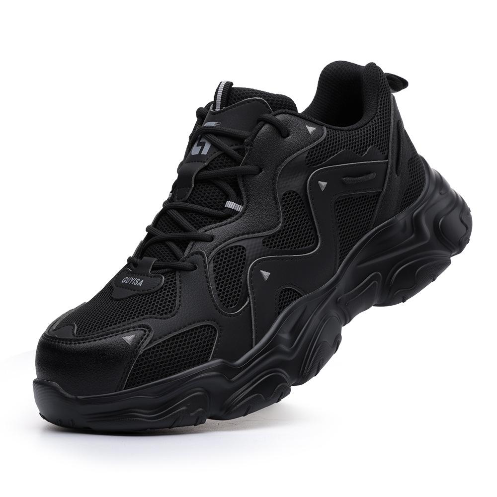 Unisex Stahlkappenschutzschuhe - Stoßfest, Durchstichfest, Modisch & Bequem für den Bau