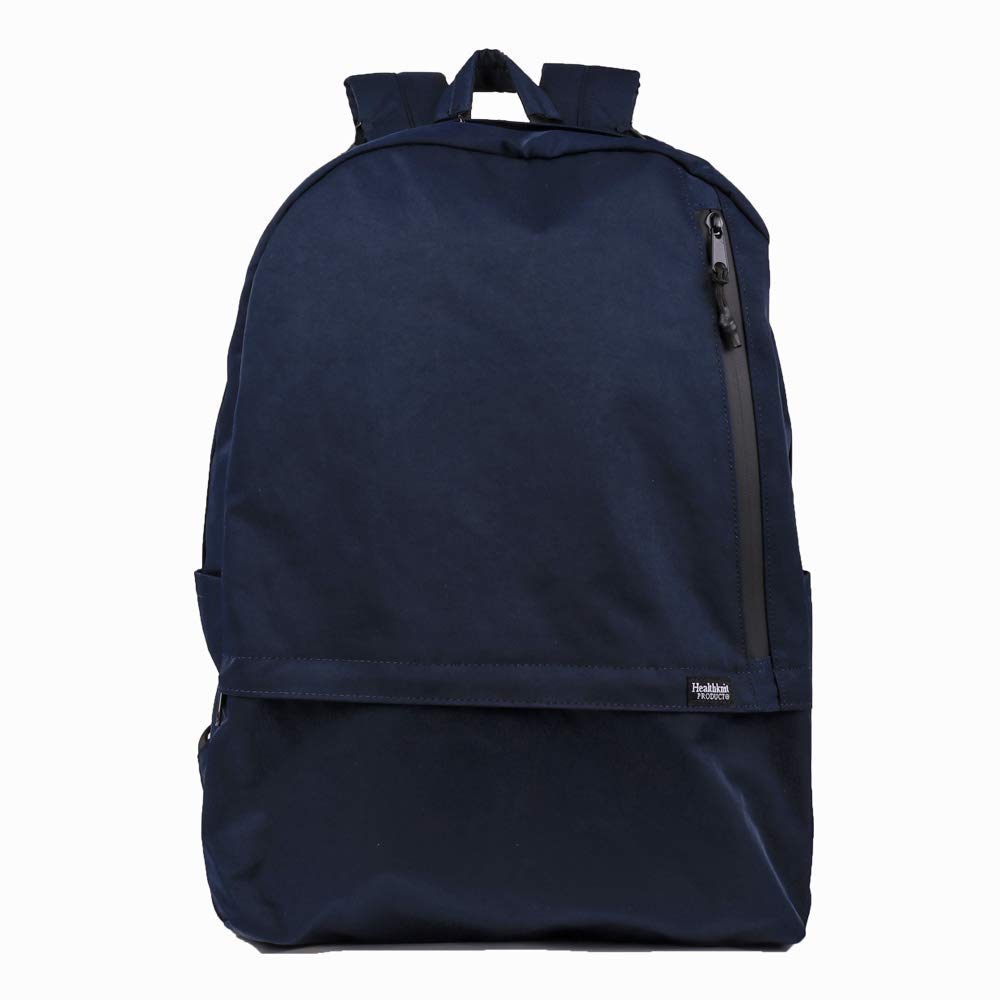 Healthknit Water Free Backpack, Rucksack, Knapsack, Nylon, Repellent, Multi-Storage, Lightweight, Men's, Women's, Unisex, Navy,
