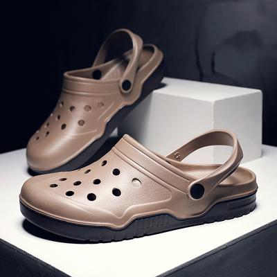 Classique hommes femmes sandales d'extérieur pantoufles sabots de plage sabots souples confortables chaussures de jardin hommes chaussures décontractées grande taille 49 50 51