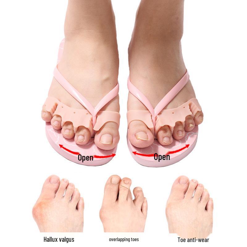 Silicone Five-Toe Separator for Arch and Bunion Relief