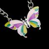 Cute Butterfly Magnetic Keychain Best Friend Key Chain for Women Handbag Car Keyholder Friendship Keyring Jewelry Gift