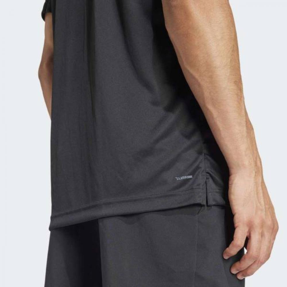 AdidaS Men S Club TenniS Climacool T ShirT 3 STripe