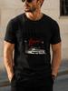 1pc Istanbul Love Ship Seagull Pattern Unisex T-Shirt with Print Design - Suitable for Casual Wear - Casual All-Match - Summer Single Item - Pure  Top
