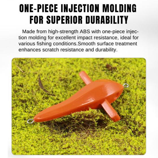 Airplane Shape Fishing Bait Simulation Design Small Mini Easy to Carry Fishing