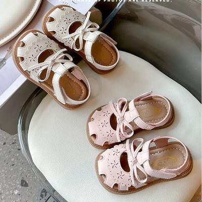 Modische Mädchensandalen Sommer neue Mädchen Prinzessin Schuh rutschfester Mädchenschuh vielseitige Kindersandalen weiche Sohle Kinderschuhe