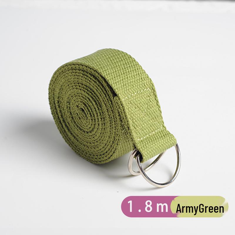 Yoga Stretch Strap - Anti-Tear, 183cm Extended Length for Flexibility & Support