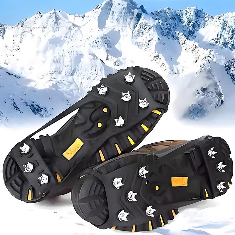 Children's Outdoor Ice Cleats - Anti-Slip Snow Spikes for Shoes, Snow Boots, and Climbing Equipment.
