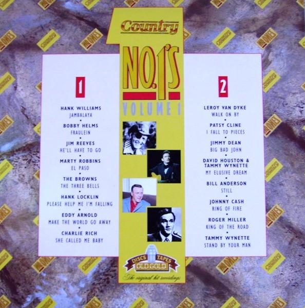 

LP Record VARIOUS Country Number Ones Volume 1 OG1508 Old Gold 1989 UK CountryFolk Used