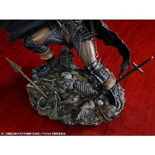 TV Anime "Berserk" Guts Black Swordsman Ver. Approximately 265mm PVC & ABS Pre-painted Finished Figure