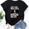Just A Girl Who Loves Morgan Wallen T Shirt NEW HOT