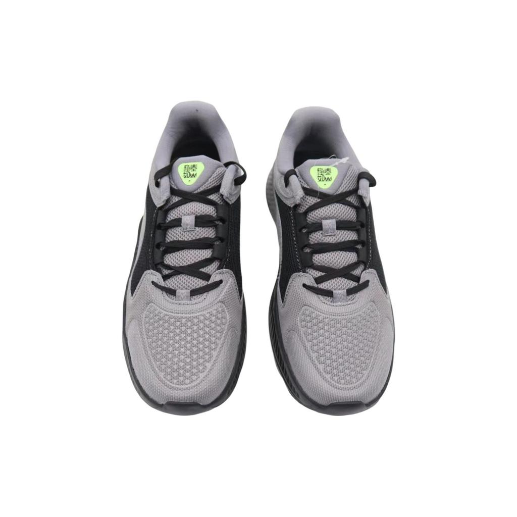 Anta Low Top Training Shoes With Shock Absorption And Slip Resistance Men Sneakers Gray Black 112247789-2