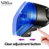 VRG Pro Blue-light 3D VR Headset Wide-angle Smart Virtual Reality Glasses Helmet For 5-7 Inch