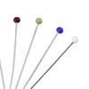 1000pcs Multicolor Sewing Pins High Temperature Resist Straight Pins Dressmaking Pins  DIY Craft