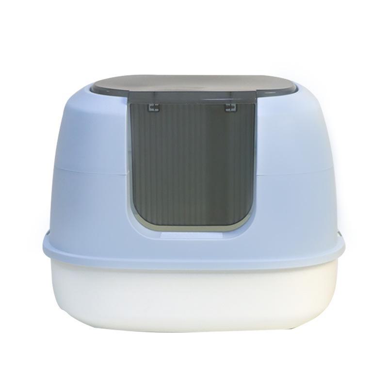 

Складной полностью закрытый большой кошачий туалет с передним входом Cat Litter Box