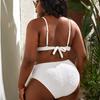 Dámské bikiny sexy plavky s vysokým pasem plážové plavky Dámské letní plavky velká velikost 4XL