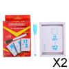 2x27 Pieces Double Sided Educational Arithmetic Flash Cards with Erasable Pen Division