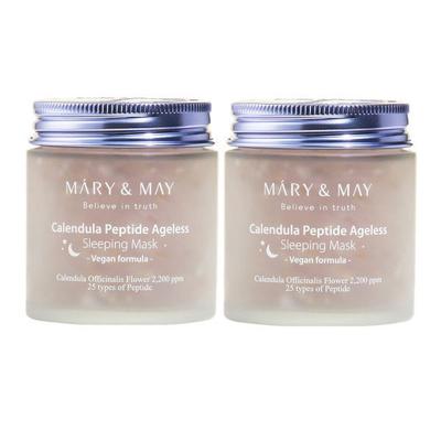 (1+1)Vegane Calendula Peptid Ageless Schlafmaske 110g