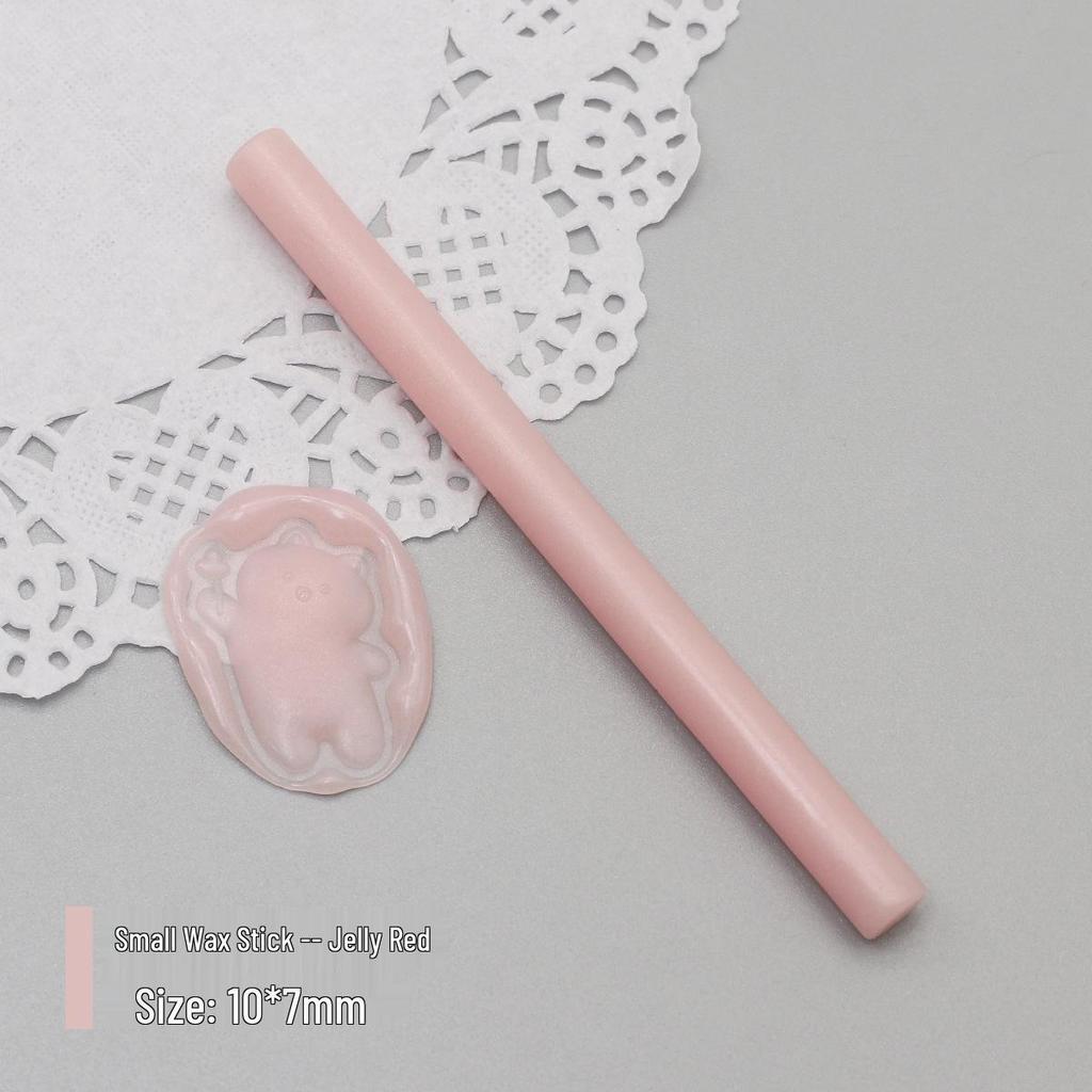 Bețișoare de Ceară de Sigiliu Mat Perlat, 125 Culori, 10x0.7cm, Compatibile cu Pistoale de Ceară, Culori Mixabile