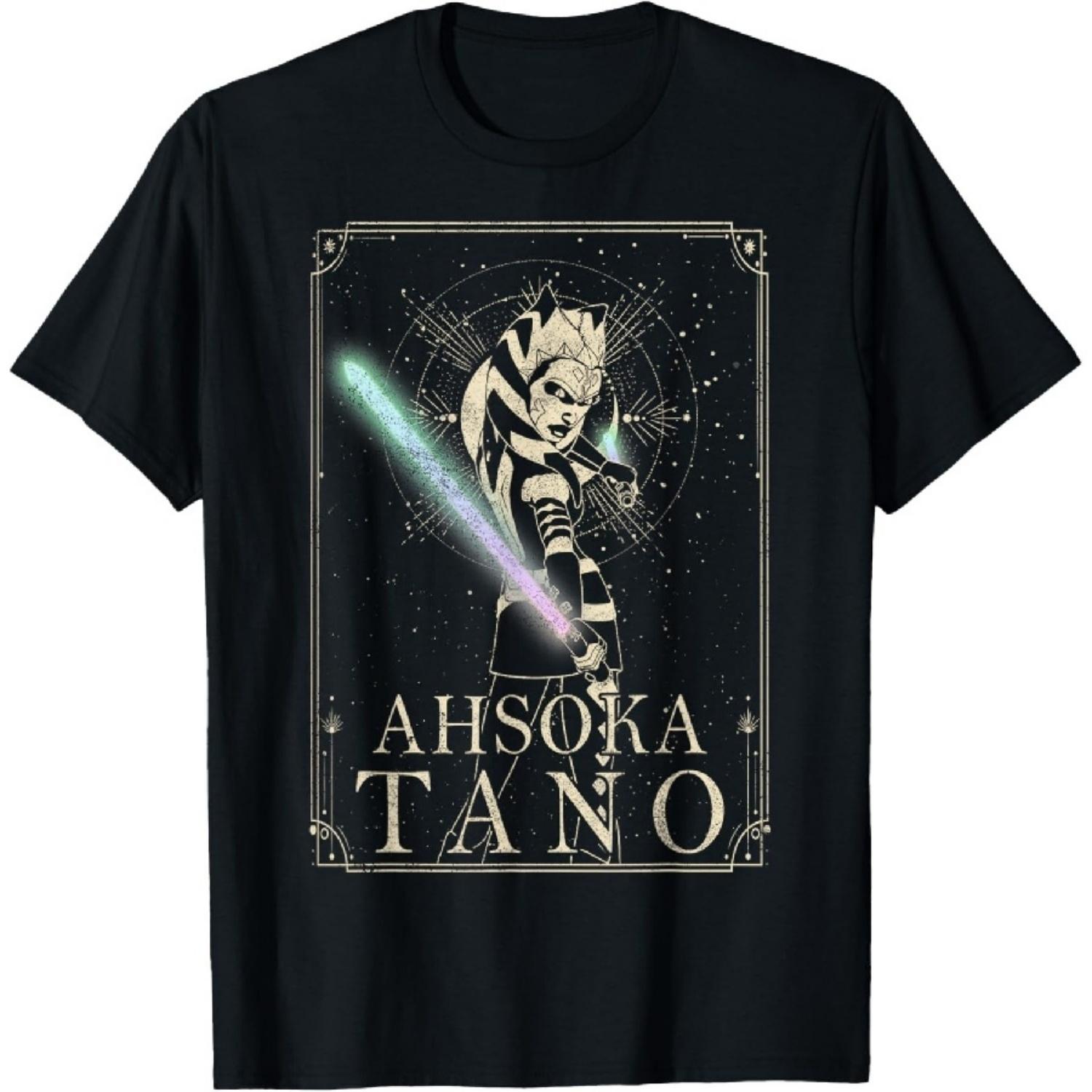 The Clone Wars Ahsoka Tano Celestial Portrait T-Shirt S