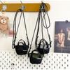 Mini Tote Bag Universal Nylon Headphone Bag Niche Design Coin Purse Mini Handbag Messenger Bag Shoulder Bag