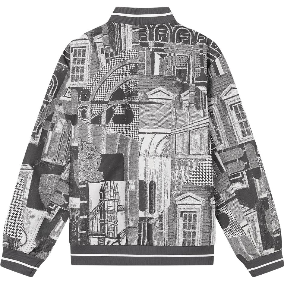 FILA American Vintage Knitted Full Print Long Sleeve Solid Jacket Unisex jackets F11M338703FZA