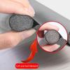 Double Sided Under Door Seal Insulation Foam Draft Excluder, Anti Collision Soundproof, Stop Cold Air and Insects, 96cm, Grey