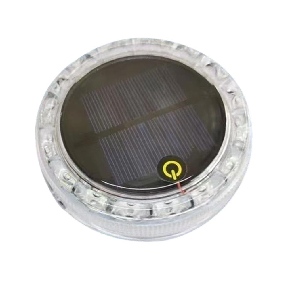 Light-sensitive Auto-on Solar Tail Light Truck Flash Light