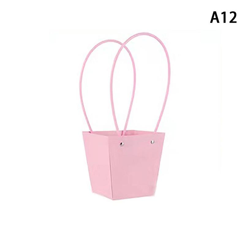 Portable Flower Packaging Box Wedding Decoration Gift Bag Handbag Valentine's Day Birthday Party Decor DIY Bouquet Packaging