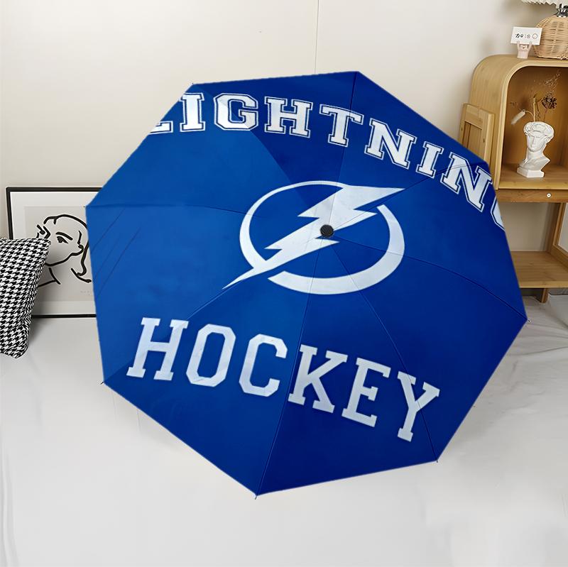 Tampa Bay Lightning (1) Umbrella sturdy frame suitable for outdoor activities beach travel ideal gift for all seasons
