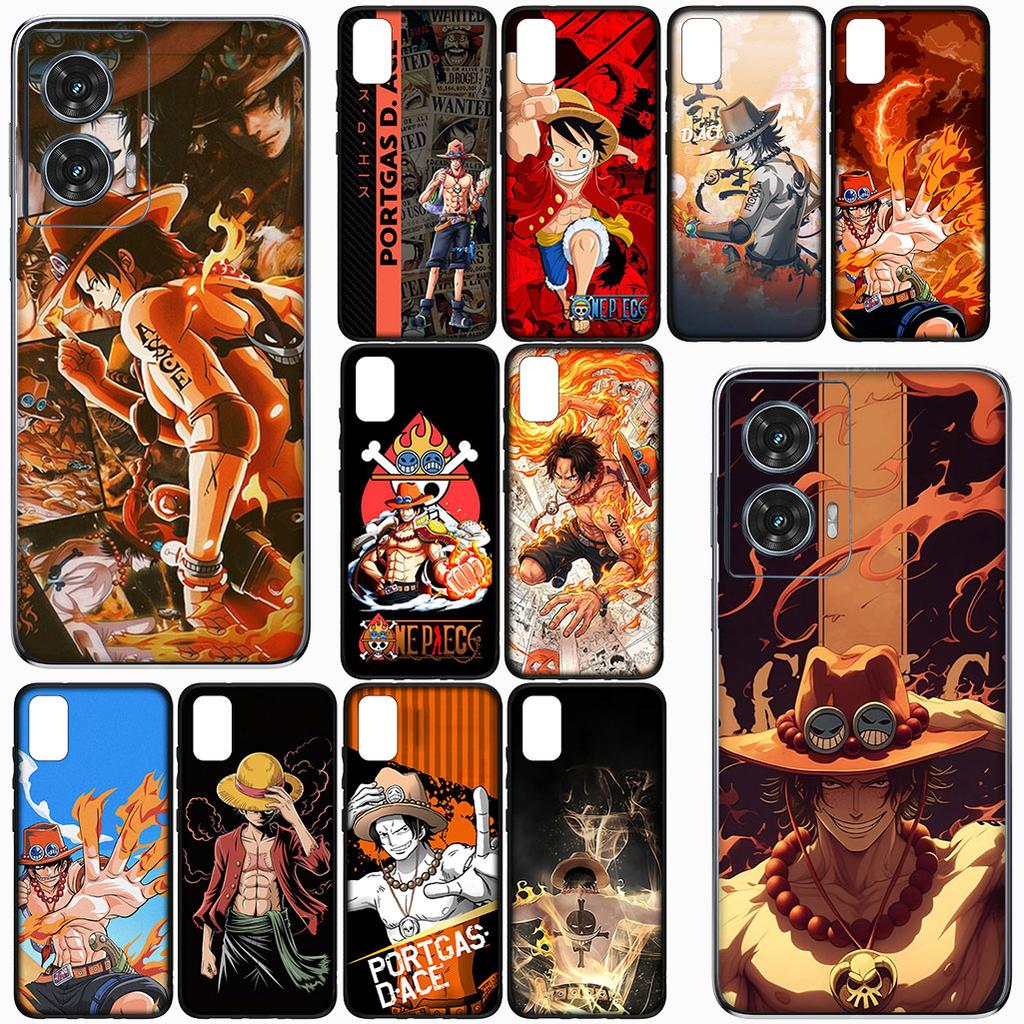 Cover for Xiaomi Redmi Note 13 A3 14 Pro Plus 9T 14C 13C 13X 9C NFC + Pro+ 5G 4G Phone Case Portgas D Ace One Pieces Luffy