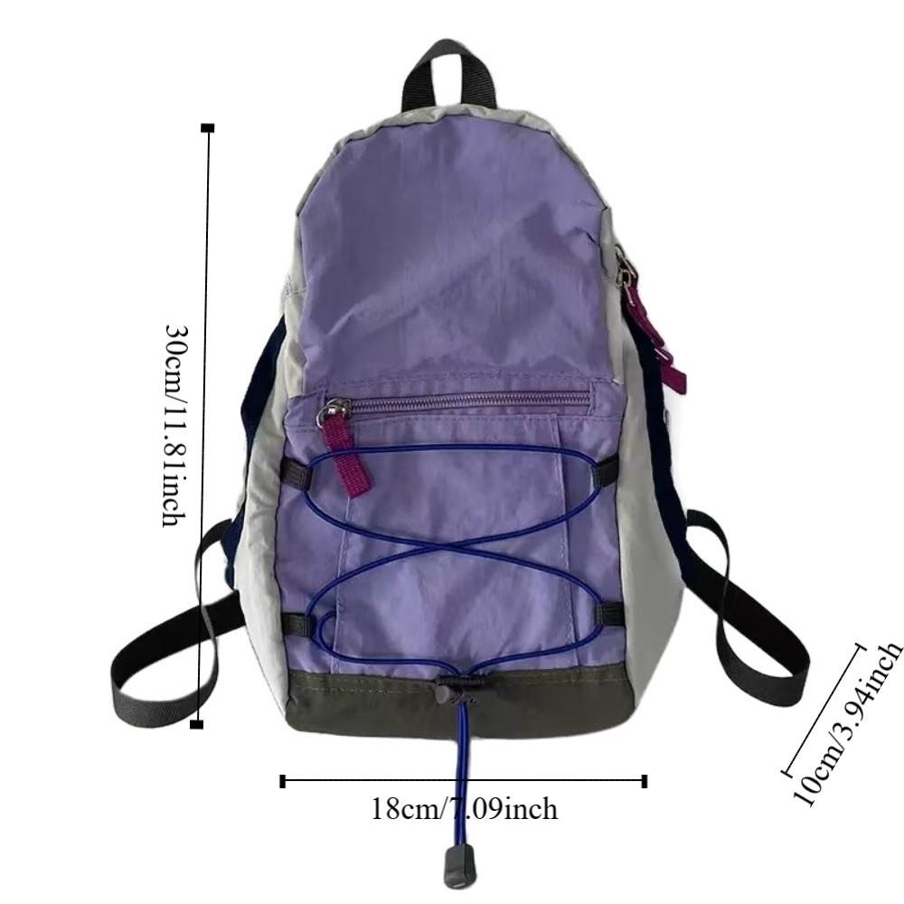 Drawstring Outdoor Mountain Bag Large Capacity Climb Bag Casual Lightweight Nylon Bag  Men