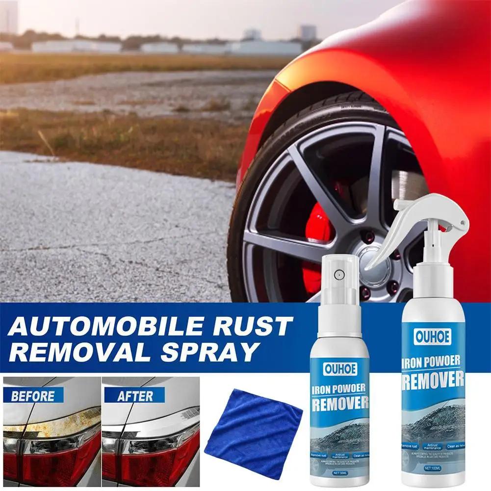 Automobile Iron Powder Derusting Spray Antirust Derusting Agent Decontamination Derusting Agent Cleaning Supplies
