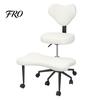 Computer Office Special-shaped Meditation Yoga Chair, Chair with Back Support, Cross Legged Wheels, Criss Desk Kneeling for Home Yoga, Adjustable